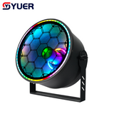 YUER™ 200W RGBW Beam + 36X0.5W RGB Wash Retro Backlight With RGB Ring Wash Effect Stage Lighting DMX512 For DJ Disco Club Wedding Party Bar
