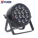 YUER™️ 14X15W RGBW Par light DJ Disco Laser Light Projector Strobe Stage Effect Wedding Xmas Holiday Party Lamp Gift Holiday Bar Club Lights