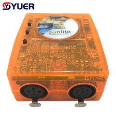 YUER™️ Contrôleur d'éclairage de scène Sunlite Suite 2 FC 1536CH DMX512 Logiciel DJ Disco Équipement d'éclairage Contrôle Lumière de fête DMX YUER 
