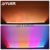 YUER™️ NEW RGB 40X3W LED Wall Washer Light Strobe Dyeing Effect Light Single Point of Control DMX512 For DJ Disco Stage Dance Music Bar