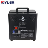 YUER™️ Stage Fireworks 3 Heads Fire Height Flame Fire Machine DMX Control LCD Display Flame machine For wedding DJ Party Effect Lights