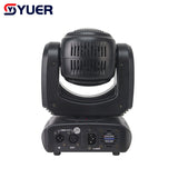 YUER™️ LED 120W Beam Spot Moving Head Light with Aperture DMX512 Control Dj Stage Effect Light Party Dance Disco Bar Music Club