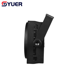 YUER™️ LED COB Audience Light 2 Eyes Blinder Lights 6x30W Strobe Wash Effect With 102x0.2W RGB Ring DMX512 Flood Lighting Dj Disco