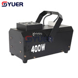 YUER™️ Wireless Remote Control 400W Disco Mini Smoke Fog Machine For DJ Disco Party Holiday Wedding Christmas With RGB LED Light