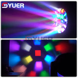 YUER™️ Water Proof IP65 19X40W RGBW Bee Eye Zoom Moving Head Light DMX512 21/23/35/78/92/97/99CH Beam Pattern Effect DJ Disco Stage Wedding Party Bar