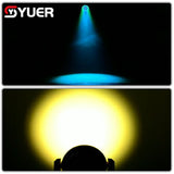 YUER™️ NEW 37X15W RGBW 4IN1 Moving Head Light DMX512 24/36/48CH strobe Effect For Stage Wedding DJ Show Disco Bar Dance FLoor Party