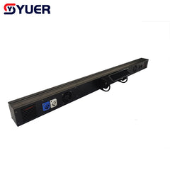 Luz estroboscópica LED YUER™️ de 150 W, control de sonido/DMX, luz LED RGB segmentada tipo "wall wash" para discoteca, fiestas, espectáculos en casa, proyector de escenario