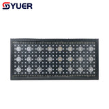 YUER™ LED Starry Sky Radium Curtain Light LED 24X3W Warm White + 96Pcs LED Cold And Warm White 48-segment + 192Pcs LED RGB 3in1 Point control Strobe Light DMX Control for DJ Disco Party Stage