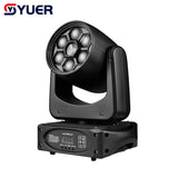 YUER™️ NEW Bee Eye LED Spot 150W Moving Moving Light and Gobo 3 Sided Prism DMX Controller LED Spotlight Moving Disco Dj Party Light