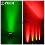 YUER™️ NEW Wireless Battery LED Par RGBWA UV 6IN1 LED Wash Light 3x18W High Power Bright DJ Party Christmas DMX Wedding Party Stage