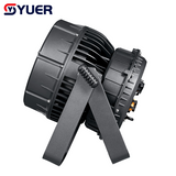 YUER™️Waterproof IP68 LED 19X15W RGBW Par Light Zoom Strobe Effect Circle Control Voice Control DMX512 For DMX DJ Disco Dance Bar Professional Laser Light