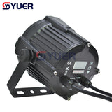 YUER™️ IP65 water proof LED Par Light 5x10W RGBW 4IN1/5x15W RGBWA 5IN1  DJ Disco Laser Light Projector Strobe Stage Effect Wedding Xmas Holiday Party Lamp Gift Holiday Bar Club Lights