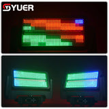 YUER™ LED Strobe 96+20 Segments Washing Effect Moving Strobe RGB+W DMX Music Control Party Concert For Dj Disco Stage Lighting