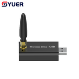 YUER™ USB Interface Wireless DMX Transmitter Includes Freestyler Software For Any Model DMX512 Stage Lighting Par Light Moving Head Light Beam Light