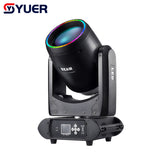 YUER™️ LED Spot 200W Moving Head Light Rainbow Beam Zoom Rainbow Effect With Ring Effect DMX Controller DJ Party Disco Stage Lighting