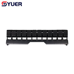 YUER™️ 12X60W RGBW 4 EN 1 Luz de cabeza móvil con haz oscilante, zoom y efecto de lavado DMX512 para DJ, discotecas, fiestas, escenarios, iluminación de bares y clubes nocturnos