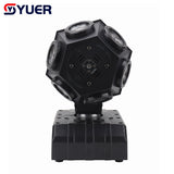 YUER™️ 12X10W RGBW 4IN1 Double Head moving head light For DJ Disco Stage Wedding Music Party Bar