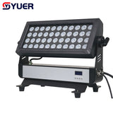 YUER™ 44x10W RGBW 4 in 1 Waterproof LED Wall Washer Outdoor Performance Stage Light Halloween DJ Disco Equipment Lighting