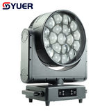 YUER™️Waterproof IP66 LED 19X80W RGBW 4IN1 Bee Eye Moving Head Light Beam Wash Zoom FX DMX512 For Party Disco Club Light DJ