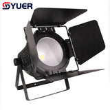 YUER™️ LED Par COB 200W White Light/Warm White/True White+Warm White/RGBW 4in1 Light DMX512 LED Lamp Stage Lighting Concert Productions With Barn Doors