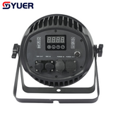 YUER™️LED Waterproof IP65 18X10W RGBW Par Light With Wash Strobe Effect Voice Control DMX512 For Disco DJ Projector Party Decoration Night Light