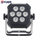 YUER™ LED Par Light 7x3W RGB 3IN1 LED DJ Wash Disco Light DMX512 Effect for Small Party Bar Stage Lighting