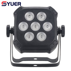 YUER™ Luz LED Par 7x3W RGB 3EN1 LED DJ Wash Disco Light DMX512 Efecto para Pequeñas Fiestas Bar Iluminación Escenario