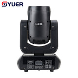YUER™️NEW Mold 150W LED With Ring Beam Spot Moving Head Light With 18 Rotating Prism Rainbow Effect DMX Disco Party CLub Stage Lights