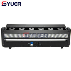 YUER™️ LED Cree RGB Laser Beam Marquee 3IN1 Multifunction Moving Head Light DMX512 Stage Effect Laser Projector Voice Control
