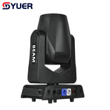YUER™️ New 300W LED Beam Moving Head Light With Aperture Rainbow 6+12 Prism Effect DMX512 for DJ Disco Party Stage Effect Light Nightclub Bar Light