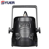 YUER™️ Mini 80W RGBW 4in1 LED Par Light Aluminium Dj DMX512 Beam Wash Strobe Effect Stage Lighting Equipment for Disco DJ Party Bar