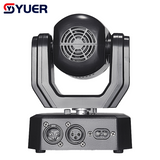 YUER™️Mini LED 30mv Red+100mv Green +3X10W Strobe Moving Head Laser Light With Ring DMX512 For DJ Disco Stage Party Wedding Dance Floor