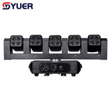 YUER™ 5x40W RGBW + 6x20W white Super Beam Strobe Moving Head Light DMX512 16CH Music Control For DJ Disoc Stage Lighting Show Party Club Park Indoor Bar