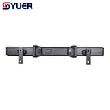 YUER™ 32+16 Segments 192X0.2W RGB +96X2W White Long strip Pixel Strobe Light Wash Strobe Effect Dj Disco Outdoor Stage