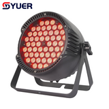 YUER™️ LED Waterproof IP65 54X3W RGB Par Light With Wash Strobe Effect Voice Control DMX512 For Disco DJ Projector Party Decoration Night Light
