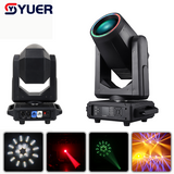 YUER™️ 295W Bulb Beam Spot Moving Head Light With Aperture Electronic Focus+Rainbow Effect DMX512 For Dj Dmx Stage Light Effect Light Disco Dj Bar