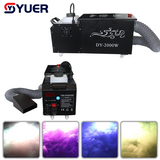 YUER™️NEW MINI 2000W Water Mist Machine Fog machine Stage Special Effects Equipment DMX512 For Dj Stage Light Effect Light Disco Dj Bar