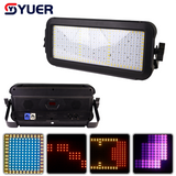 YUER™NEW 360X0.2W RGB+204X0.5W White Strobe Light Independent Control Voice Control DMX512 For Party Dj Disco Concert Live Show Horse Racing Lamp