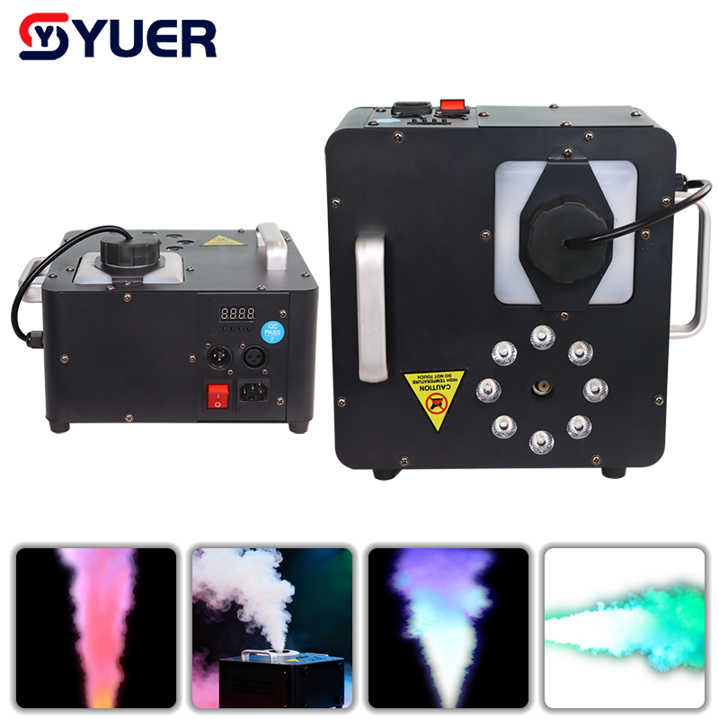 YUER™ LED 1500W Fog Smoke Machine Remote Control DMX512 For Stage Christmas Disco Nightclub Party