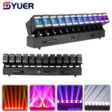 YUER™️ LED 12X60W RGBW 4IN1+auxiliary Light 5IN1 Moving Head Light With Correction Function Single Swing Beam Wash RDM DMX512 For DJ Disco Party Stage Club Bar