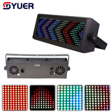YUER™NEW 432pcs RGB 3IN1 Point Control Strobe Light With APP Control Temperature Control DMX512 For DJ Disco Stage Party Wedding Dance Floor