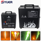 YUER™️ Stage Fireworks 3 Heads Fire Height Flame Fire Machine DMX Control LCD Display Flame machine For wedding DJ Party Effect Lights