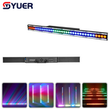 YUER™️ 36X3W LED RGB 3IN1 Pixel Control Wall Washer Light With 126X2W White LED Strips Strobe Dyeing Effect DMX512 For DJ Disco Stage Dance Music Bar