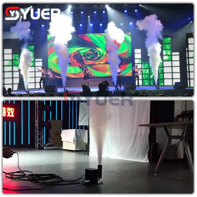 YUER™️ CO2 multi-angle smoke machine carbon dioxide single head DMX stage smoke equipment carbon dioxide gas column CO2 jet