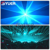 YUER™️ 4W RGB Laser Light Animation Beam Scanner Stage Laser Projector Party Laser Light Dj Laser Stage Effect Light Bar Disco Wedding