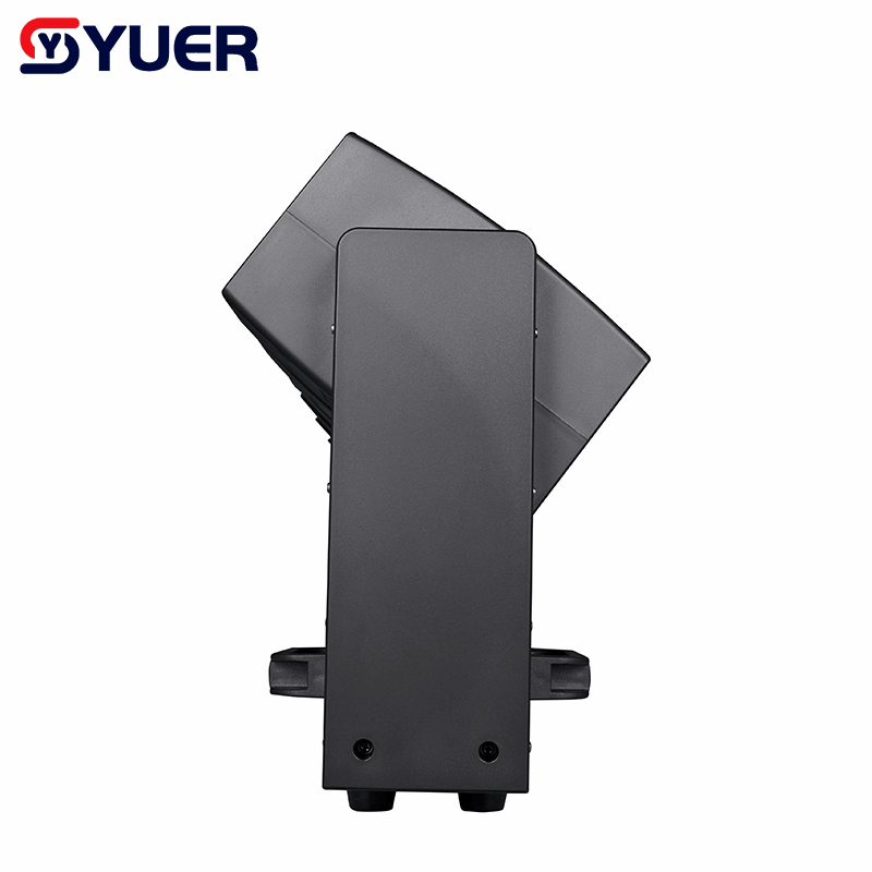 YUER™ 12x60W Double-sided Swing Moving Head Light With Auxiliary Light Y-axis Infinite Rotation Point Control Beam Horse Racing Effect DMX512 For DJ Disco Party Bar Club Wedding Stage Effect Lighting