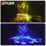 YUER™️ 85W Spot Wash Moving Head Light DMX 11/13CH Music Cntrol DJ Disco Stage Wedding Party Dance Floor Concert  Lighting Show