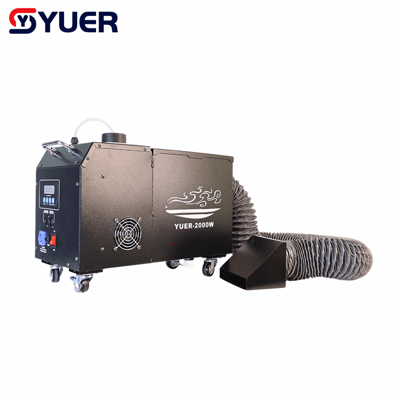 YUER™ New MINI 2000W Water Mist Machine Fog machine Stage Special Effects Equipment DMX512 For DJ Disco Party Bar Club Wedding Stage Lighting