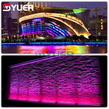 YUER™️ New Outdoor IP65 Wash Par Can 4in1 RGBW 18x10W/5in1 RGBWA 18x15W/6in1 RGBWAUV 18x18w DMX512 Operated NightClub Waterproof LED wallwasher Party floodLight