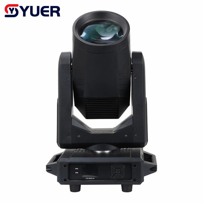 YUER™ 260W Bulb Beam Moving Head Light Focus Rainbow Effect DMX512 Control For DJ Disco Party Bar Club Wedding Stage Lighting